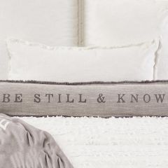 Be Still and Know Lumbar Pillow