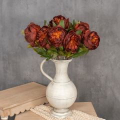 Beautiful Burgundy Peony Spray