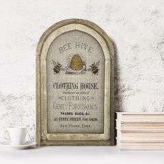 Bee Hive Arch Wall Art