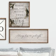 Birds Sing Wall Art