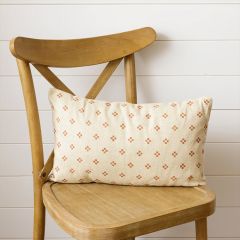 Block Print Neutral Lumbar Pillow
