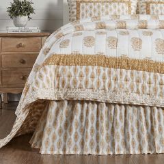 Boho Diamond Print Bedskirt