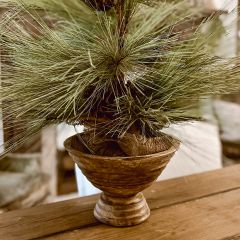 Boho Pedestal Base Serving Bowl