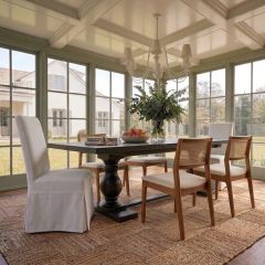 Bold Trestle Dining Table