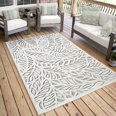 Botanical Palm Area Rug