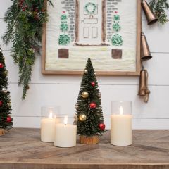Bottlebrush Tree with Ornaments