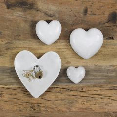Brass Heart Lock with Keys