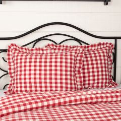Bright Buffalo Standard Ruffled Pillow Sham