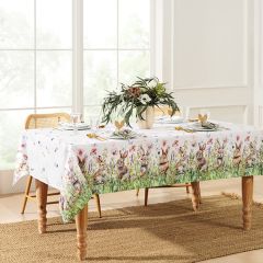 Bunnies In Bloom Tablecloth