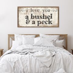 Bushel And A Peck Wall Canvas