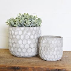 Honeycomb Planter Pot Set of 2