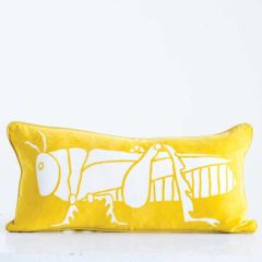 Grasshopper Accent Pillow
