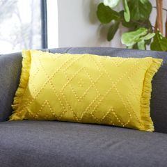 Bright Diamond Pattern Pillow