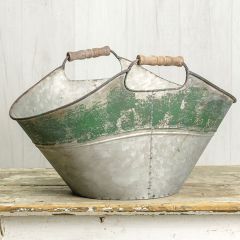 2 Handle Metal Nesting Bucket