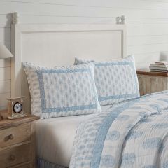Calming Hues Of Blue Pillow Sham