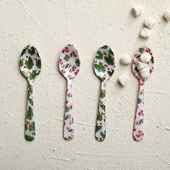 Candy and Holly Enameled Spoon
