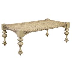 Caribbean Classics Turned Leg Coffee Table