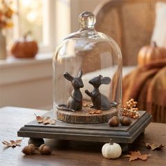 Cast Iron Mice Figurine Set of 2