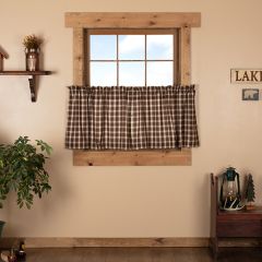 Casual Classics Plaid Tier Curtain Set of 2
