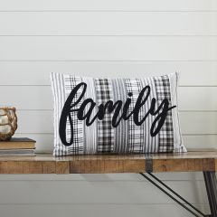 Casual Farmhouse Family Pillow
