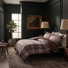 Casual Plaid Comforter and Sham Set