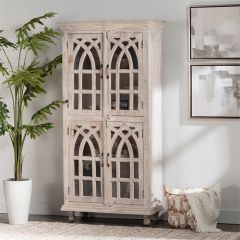 Cathedral Door Display Cabinet