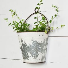 Farmhouse Pail Bucket Wall Planter