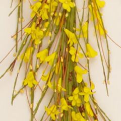 Faux Forsythia Garland