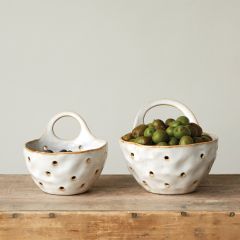 Ceramic Colander Set of 2