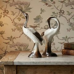 Ceramic Crane Tabletop Accent