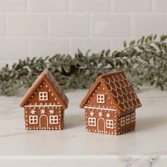 Ceramic Gingerbread Salt And Pepper Shaker
