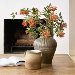 Textured Rice Wine Decorative Jar