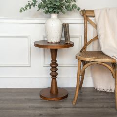 Chamber Wood Side Table