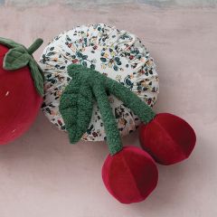 Cherries on Stem Accent Pillow