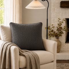 Chic Charcoal Euro Sham
