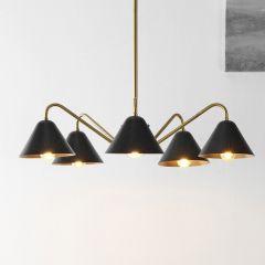 Chic Cosmopolitan 5 Light Chandelier