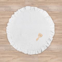 Chic Ruffle Round Play Mat