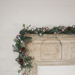Christmas Charm 2 Inch Ball Garland