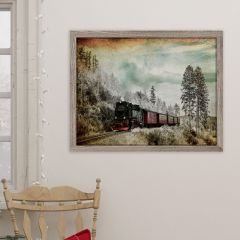 Christmas Express Giclee Print