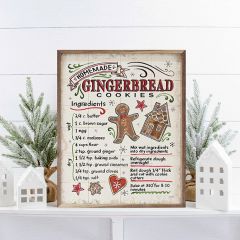 Christmas Treats VI Gingerbread By Anne Tavoletti Wall Art