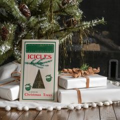 Christmas Tree Green Tinsel Icicles