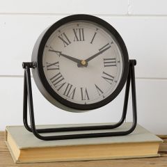 Classic Accents Swivel Desk Clock