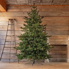 Classic Christmas Lighted Tree 9.5 Feet