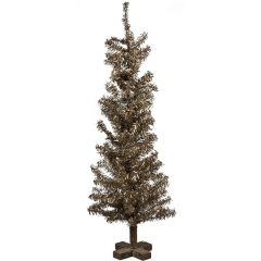 Classic Christmas Tinsel Tree