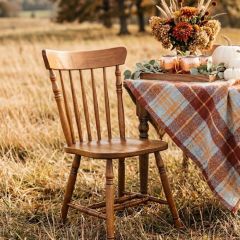 Classic Cottage Spindle Back Dining Chair Set of 2