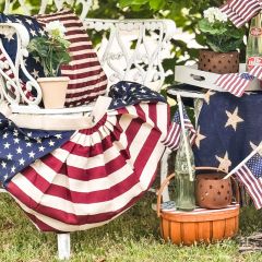 Classic Country Stars and Stripes Bunting Flag