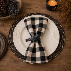Classic Farmhouse Buffalo Check Napkin Set of 4