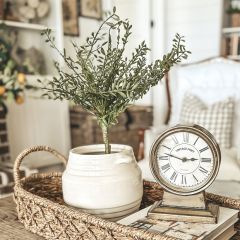 Classic Farmhouse Potted Thyme Topiary