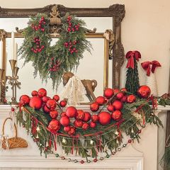 Classic Holiday Ball Garland
