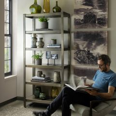 Classic Industrial Style Book Shelf